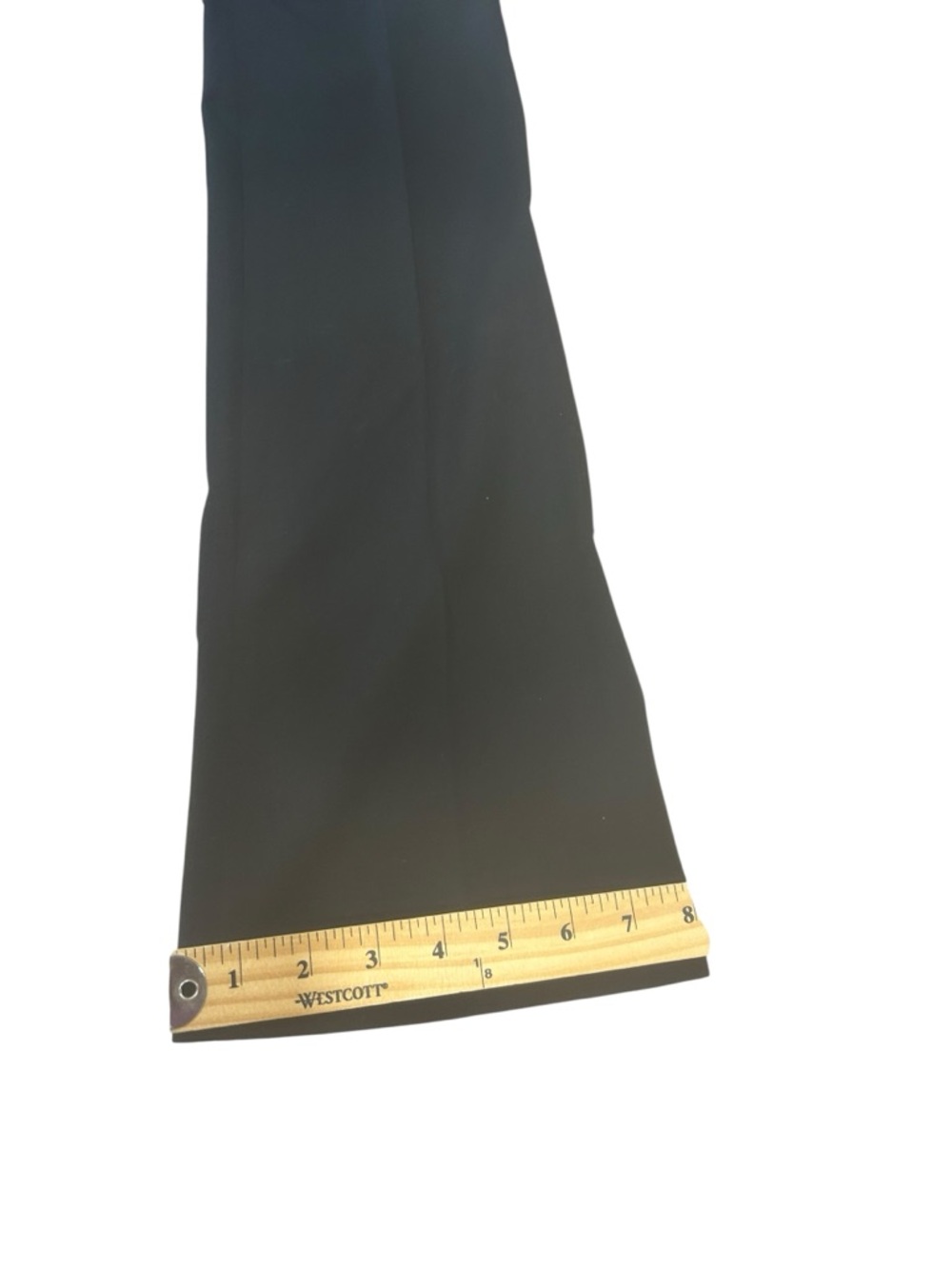 Gucci Black Wool Silk Trouser Pants Flare Italy women’s size IT 40 US 8 Tailored - Picture 12 of 16